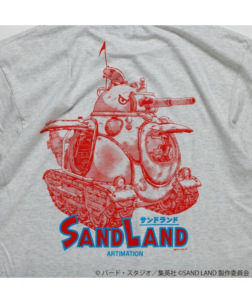 ARTIMATION(アーティメーション)の「<SAND LAND×ARTIMATION>TANK 104 S/S TEE(Tシャツ/カットソー・メンズ・ホワイト/サンドベージュ・MEDIUM/LARGE/X-LARGE)」の7枚目の写真