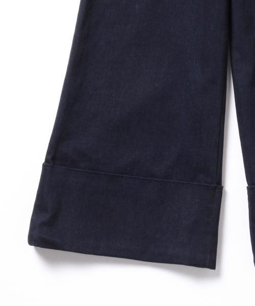 Ray BEAMS（レイビームス）の「■Ray BEAMS / ワイド ダブルカフス デニムパンツ（デニムパンツ・レディース・インディゴブルー・0/1）」の13枚目の写真