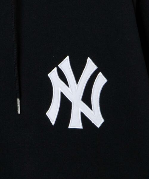 MLB(メジャーリーグベースボール)の「∴WEGO/別注MLBバックロゴプルパーカー(パーカー・メンズ・グレー系その他/ブラック/杢グレー・MEDIUM/LARGE)」の20枚目の写真