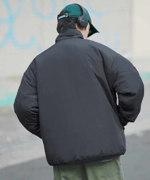 improves（インプローブス）の「【UAU】エコダウン ハーフジップパフジャケット（ダウンジャケット/コート・メンズ・ホワイト/カーキ/ブラック・LARGE/MEDIUM）」の10枚目の写真