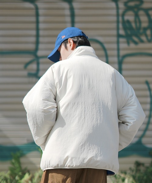 improves（インプローブス）の「【UAU】エコダウン ハーフジップパフジャケット（ダウンジャケット/コート・メンズ・ホワイト/カーキ/ブラック・LARGE/MEDIUM）」の5枚目の写真