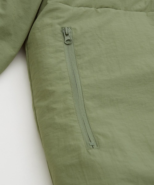 improves（インプローブス）の「【UAU】エコダウン ハーフジップパフジャケット（ダウンジャケット/コート・メンズ・ホワイト/カーキ/ブラック・LARGE/MEDIUM）」の22枚目の写真