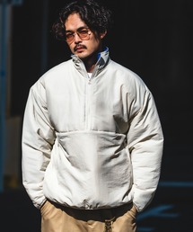 improves（インプローブス）の「【UAU】エコダウン ハーフジップパフジャケット（ダウンジャケット/コート）」