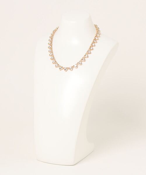 FOREVER 21（フォーエバー トゥエンティーワン）の「ミニハートネックレス（ネックレス・レディース・ゴールド・FREE）」の5枚目の写真