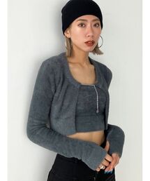 EMODA | シャギーコンパクトツインニット(ロングスリーブ)(ニット/セーター)