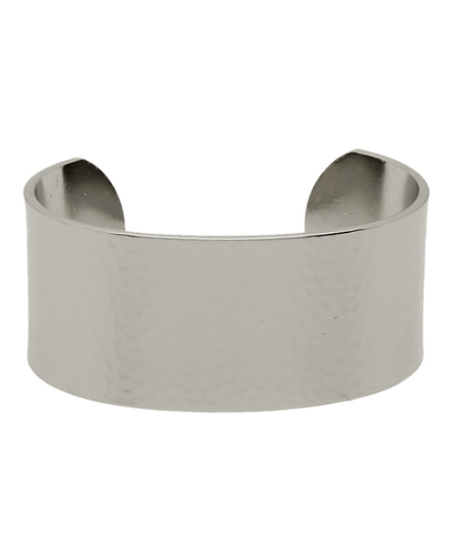 FREDY&GLOSTER(フレディアンドグロスター)の「DIARGE×FREDY&GLOSTER 極太打ち出しバングル(バングル/リストバンド・メンズ・シルバー/ゴールド・FREE)」の1枚目の写真