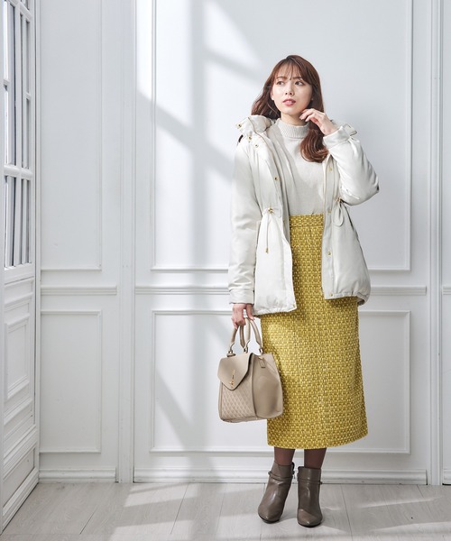 【セール】プチハイネックモールヤーンニットプルオーバー（ニット/セーター）｜12Twelve Agenda（トゥエルブ アジェンダ）