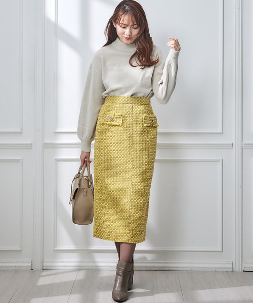 【セール】プチハイネックモールヤーンニットプルオーバー（ニット/セーター）｜12Twelve Agenda（トゥエルブ アジェンダ）