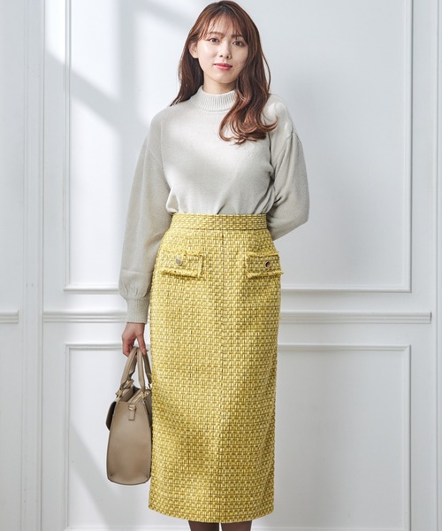 【セール】プチハイネックモールヤーンニットプルオーバー（ニット/セーター）｜12Twelve Agenda（トゥエルブ アジェンダ）