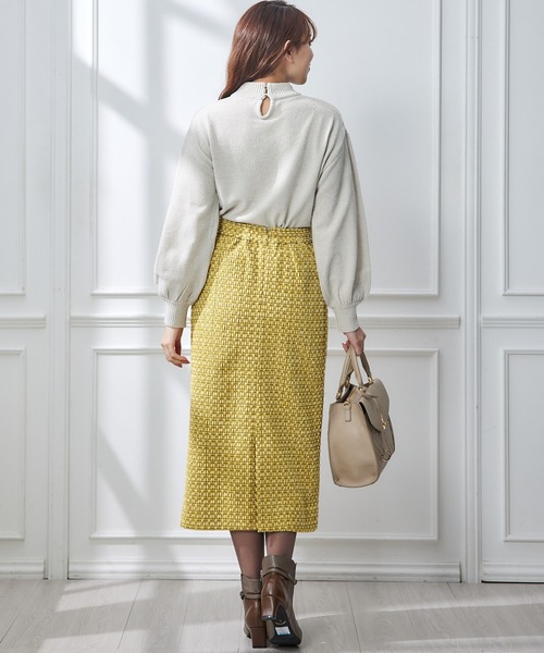 【セール】プチハイネックモールヤーンニットプルオーバー（ニット/セーター）｜12Twelve Agenda（トゥエルブ アジェンダ）