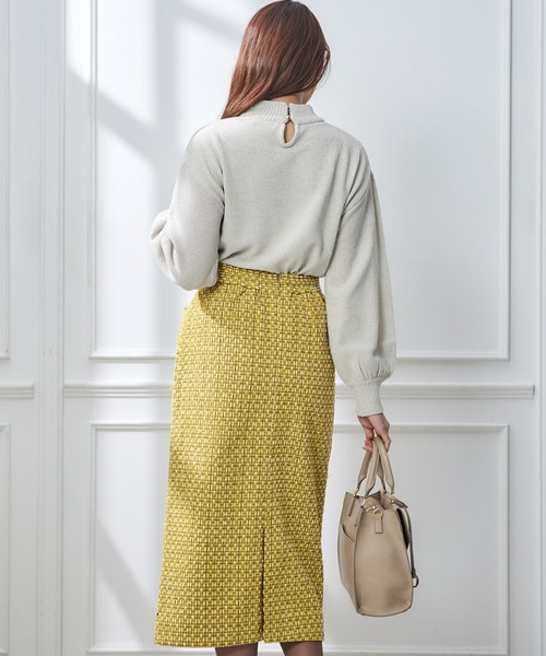 【セール】プチハイネックモールヤーンニットプルオーバー（ニット/セーター）｜12Twelve Agenda（トゥエルブ アジェンダ）