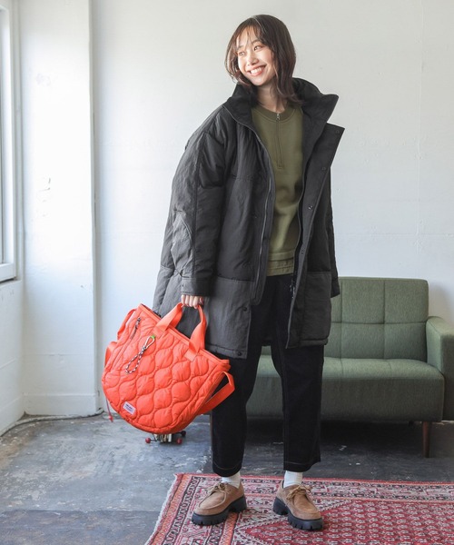 niko and...（ニコアンド）の「ストレッチカルゼテーパードパンツ（その他パンツ・レディース・オフホワイト/カーキ/ブルー/ブラック・MEDIUM/LARGE）」の8枚目の写真