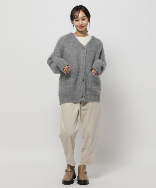 niko and...（ニコアンド）の「ストレッチカルゼテーパードパンツ（その他パンツ・レディース・オフホワイト/カーキ/ブルー/ブラック・MEDIUM/LARGE）」の15枚目の写真