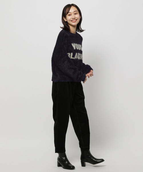 niko and...（ニコアンド）の「ストレッチカルゼテーパードパンツ（その他パンツ・レディース・オフホワイト/カーキ/ブルー/ブラック・MEDIUM/LARGE）」の18枚目の写真