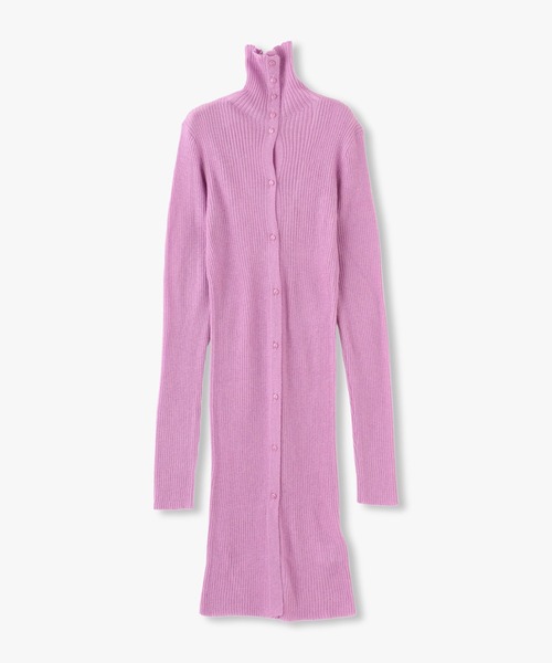 anna sui nyc(アナ スイ エヌ ワイ シー)の「シースルーリブロングカーディガン(カーディガン/ボレロ・レディース・ピンク/ブルー/ブラック/ホワイト/レッド・FREE)」の9枚目の写真