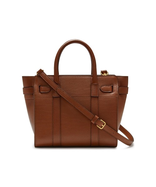 Mulberry（マルベリー）の「ミニ ジップド ベイズウォーター Mini Zipped Bayswater（ハンドバッグ・レディース・ブラウン・FREE）」の2枚目の写真