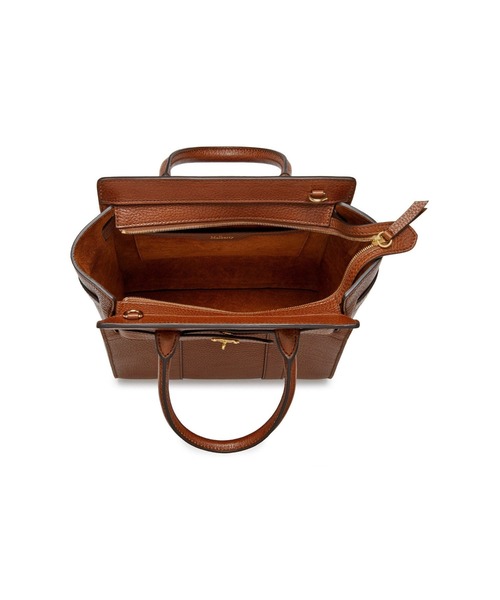 Mulberry（マルベリー）の「ミニ ジップド ベイズウォーター Mini Zipped Bayswater（ハンドバッグ・レディース・ブラウン・FREE）」の4枚目の写真