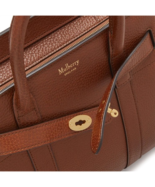 Mulberry（マルベリー）の「ミニ ジップド ベイズウォーター Mini Zipped Bayswater（ハンドバッグ・レディース・ブラウン・FREE）」の5枚目の写真