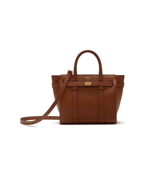 Mulberry（マルベリー）の「ミニ ジップド ベイズウォーター Mini Zipped Bayswater（ハンドバッグ・レディース・ブラウン・FREE）」の7枚目の写真
