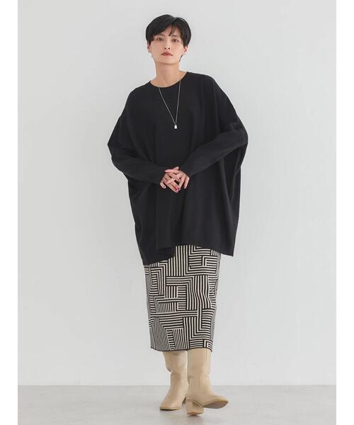 AMERICAN HOLIC（アメリカンホリック）の「バイパチジャガードニットタイトスカート（スカート・レディース・B/A・M/S/L）」の5枚目の写真