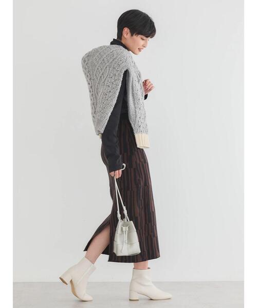 AMERICAN HOLIC（アメリカンホリック）の「バイパチジャガードニットタイトスカート（スカート・レディース・B/A・M/S/L）」の12枚目の写真