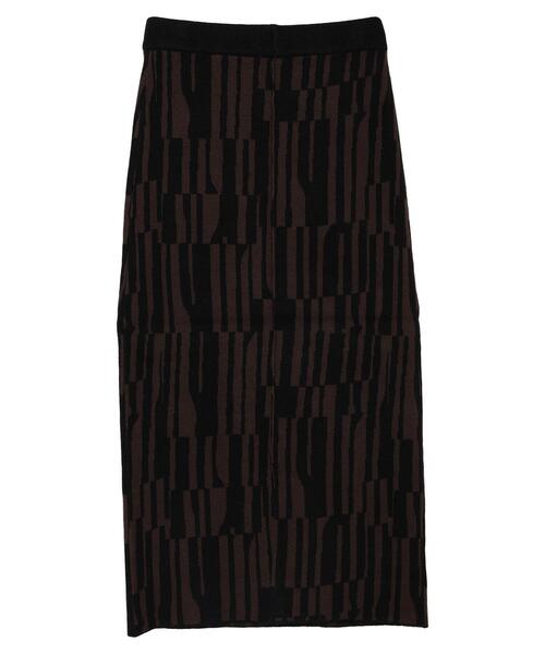 AMERICAN HOLIC（アメリカンホリック）の「バイパチジャガードニットタイトスカート（スカート・レディース・B/A・M/S/L）」の17枚目の写真