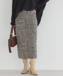 AMERICAN HOLIC | バイパチジャガードニットタイトスカート(スカート)