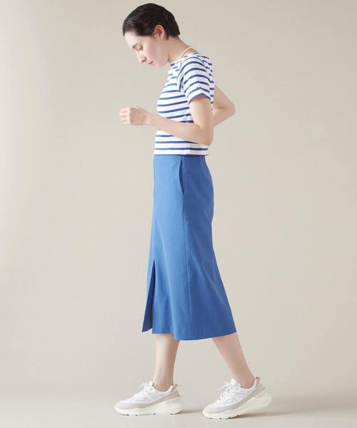 Armor lux(アルモーリュックス)の「【Armor-lux/アルモリュクス】チビ ブルトンシャツ半袖(Tシャツ/カットソー・レディース・ブルー/ネイビー・2)」の6枚目の写真