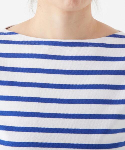 Armor lux(アルモーリュックス)の「【Armor-lux/アルモリュクス】チビ ブルトンシャツ半袖(Tシャツ/カットソー・レディース・ブルー/ネイビー・2)」の11枚目の写真