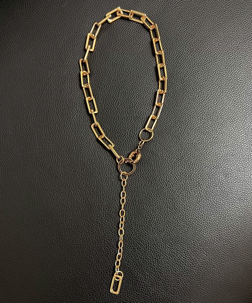 DiamondHearts（ダイヤモンドハーツ）の「スクエアチェーンネックレス（ネックレス・レディース・シルバー/ゴールド・FREE）」の6枚目の写真