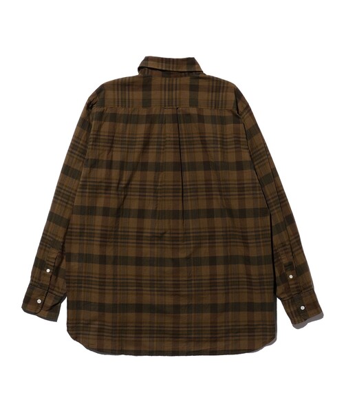 BEAMS PLUS(ビームスプラス)の「BEAMS PLUS / マドラス ボタンダウン シャツ クラシックフィット(シャツ/ブラウス・メンズ・ブラウン/イエロー/オリーブ・M/L/S/XL)」の17枚目の写真