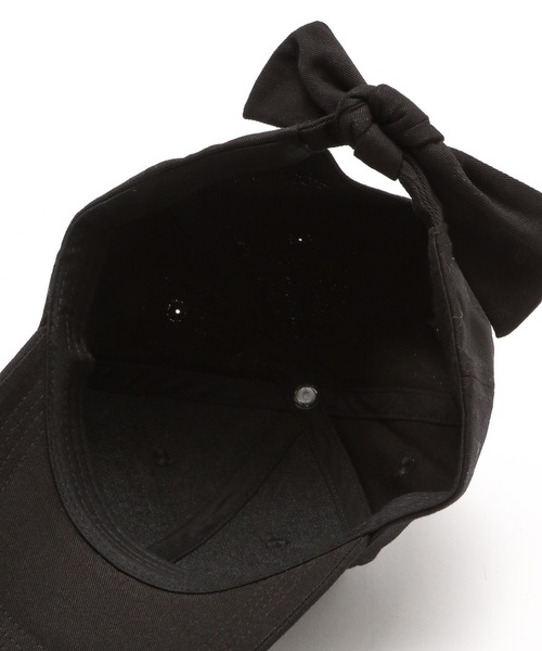 Andemiu（アンデミュウ）の「デオドラントバックリボンキャップ104287（キャップ・レディース・ブラック/ベージュ・FREE）」の15枚目の写真