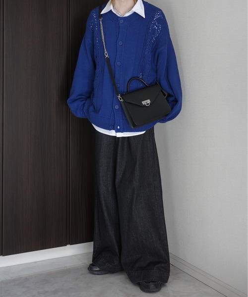 KUUUPY（クーピー）の「Chain Flap  Shoulder Bag- チェーンフラップショルダーバッグ（ショルダーバッグ・メンズ・ブラック・FREE）」の18枚目の写真