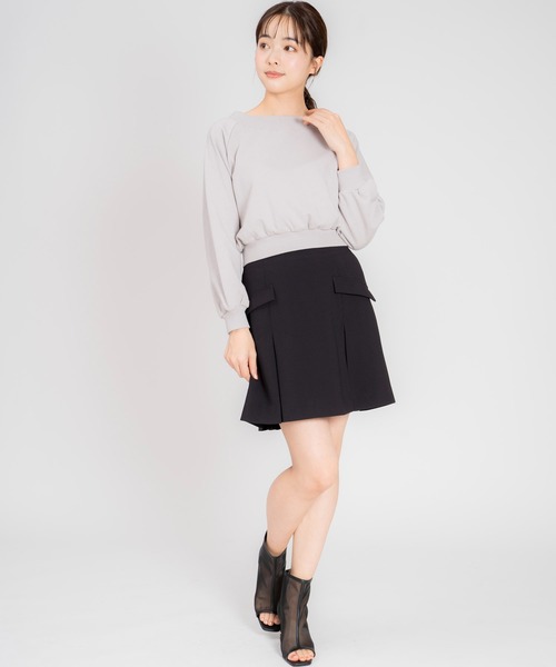 NOELA（ノエラ）の「２ＷＡＹオフショルスウェット（スウェット・レディース・クリーム/ネイビー/グレー・フリー）」の20枚目の写真