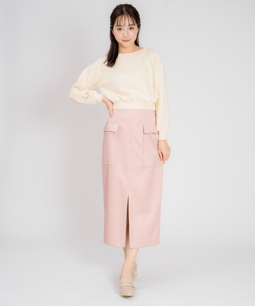 NOELA（ノエラ）の「２ＷＡＹオフショルスウェット（スウェット・レディース・クリーム/ネイビー/グレー・フリー）」の7枚目の写真