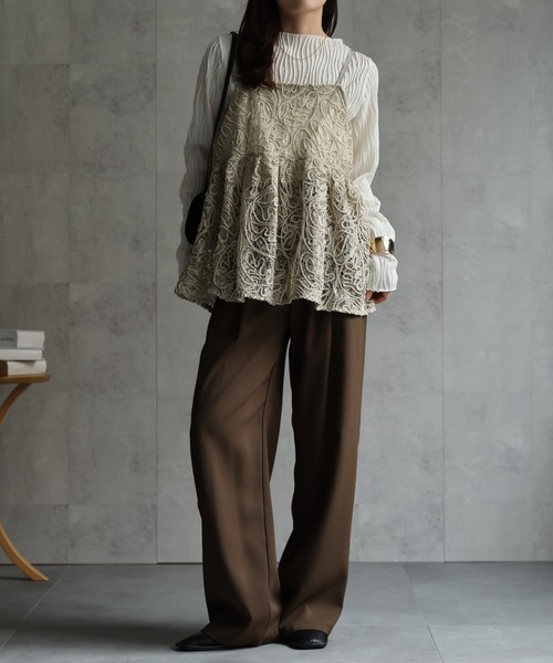 model：156cm 着用サイズ：FREE