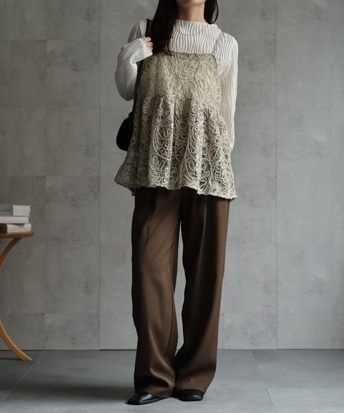 model：156cm 着用サイズ：FREE
