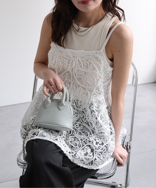 model：156cm 着用サイズ：FREE