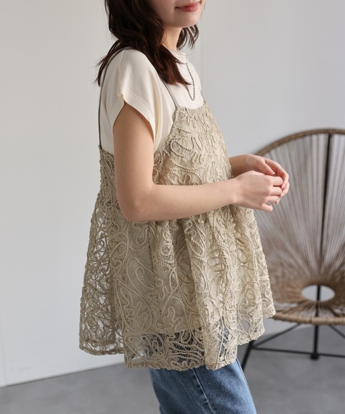 model：156cm 着用サイズ：FREE