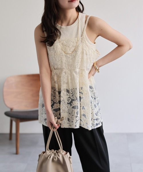 model：156cm 着用サイズ：FREE
