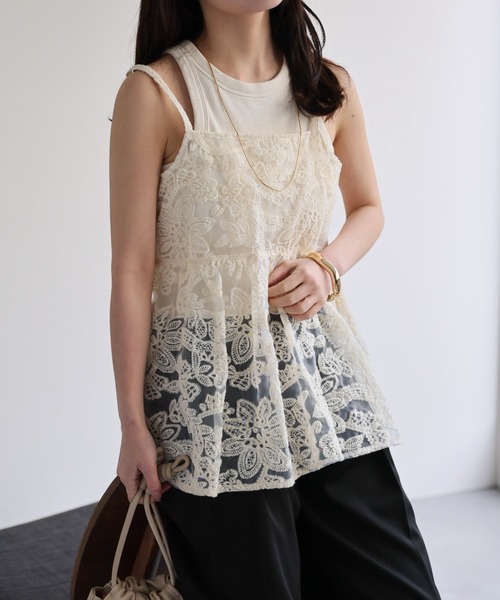 model：156cm 着用サイズ：FREE