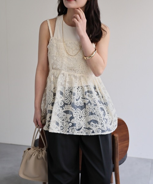 model：156cm 着用サイズ：FREE