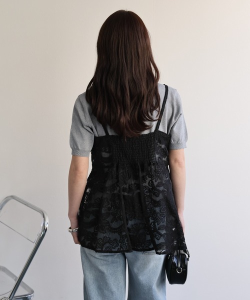 model：156cm 着用サイズ：FREE