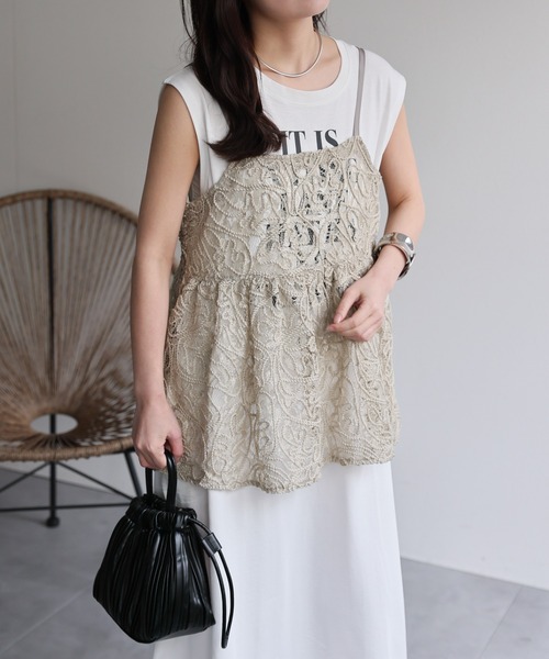 model：156cm 着用サイズ：FREE