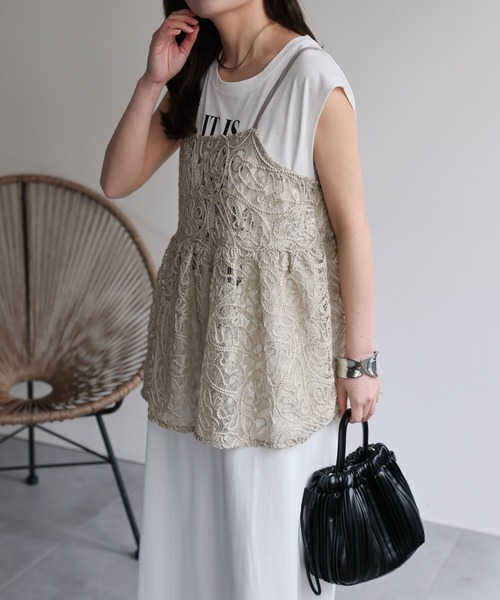 model：156cm 着用サイズ：FREE