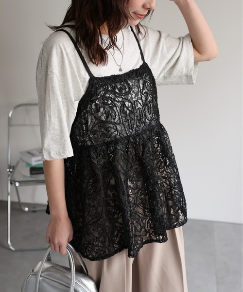 model：156cm 着用サイズ：FREE