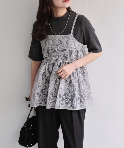 model：156cm 着用サイズ：FREE