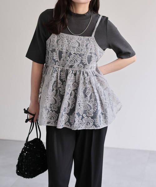 model：156cm 着用サイズ：FREE