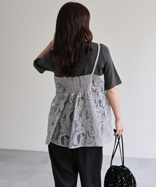 model：156cm 着用サイズ：FREE