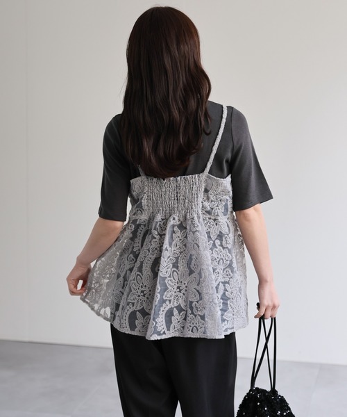 model：156cm 着用サイズ：FREE
